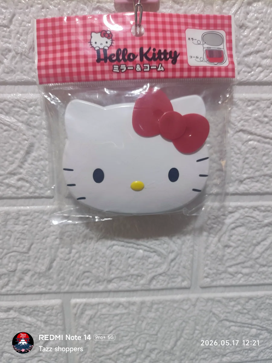 Set de Espejo y Peine Portátil Sanrio – Hello Kitty Clásica