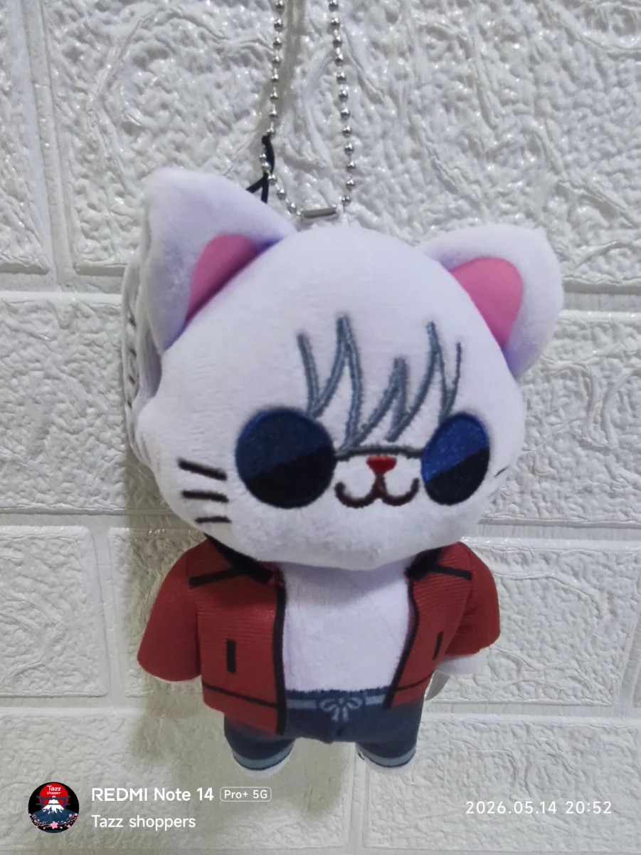 Llavero de Peluche Satoru Gojo Mensore Gato - Colección Jujutsu Kaisen withCAT