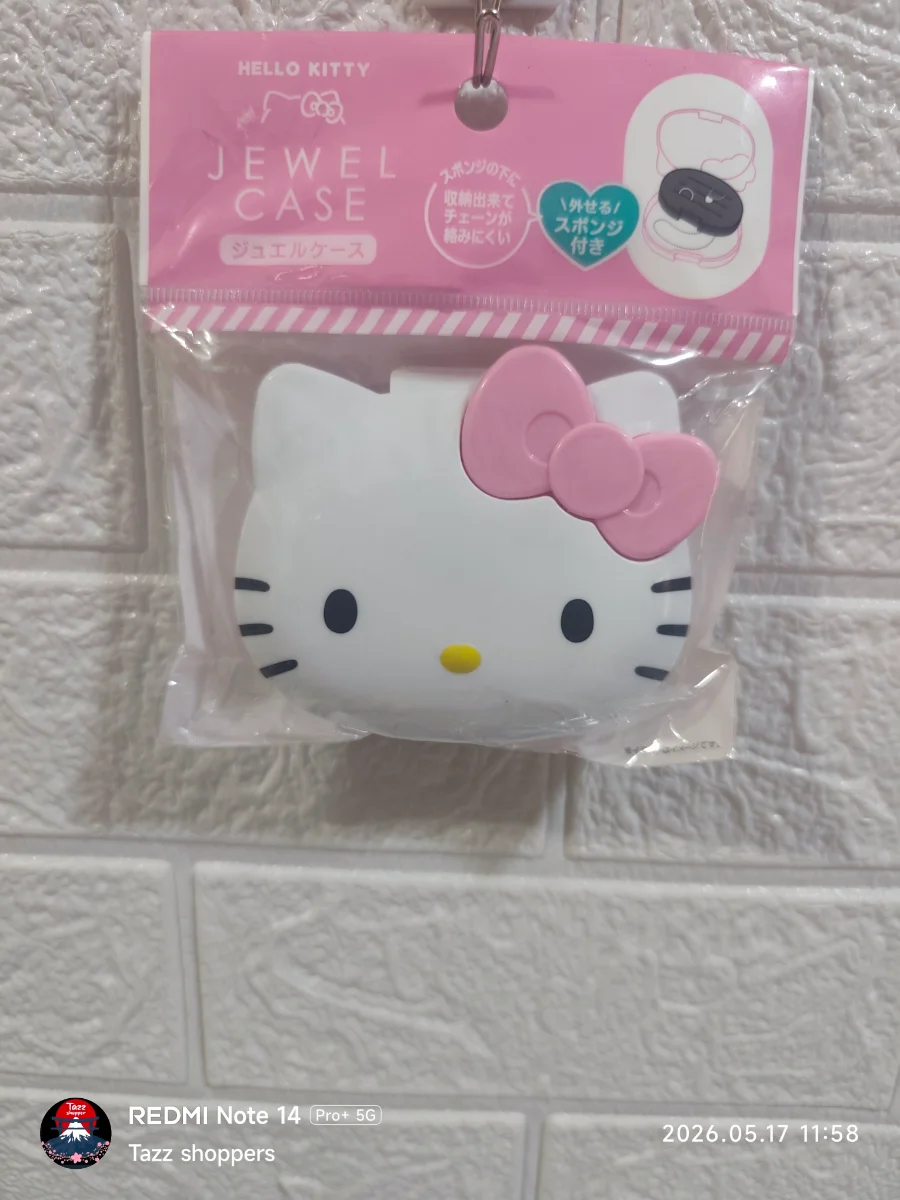 Mini Alhajero Portátil Sanrio – Hello Kitty (Edición Lazo Rosa)
