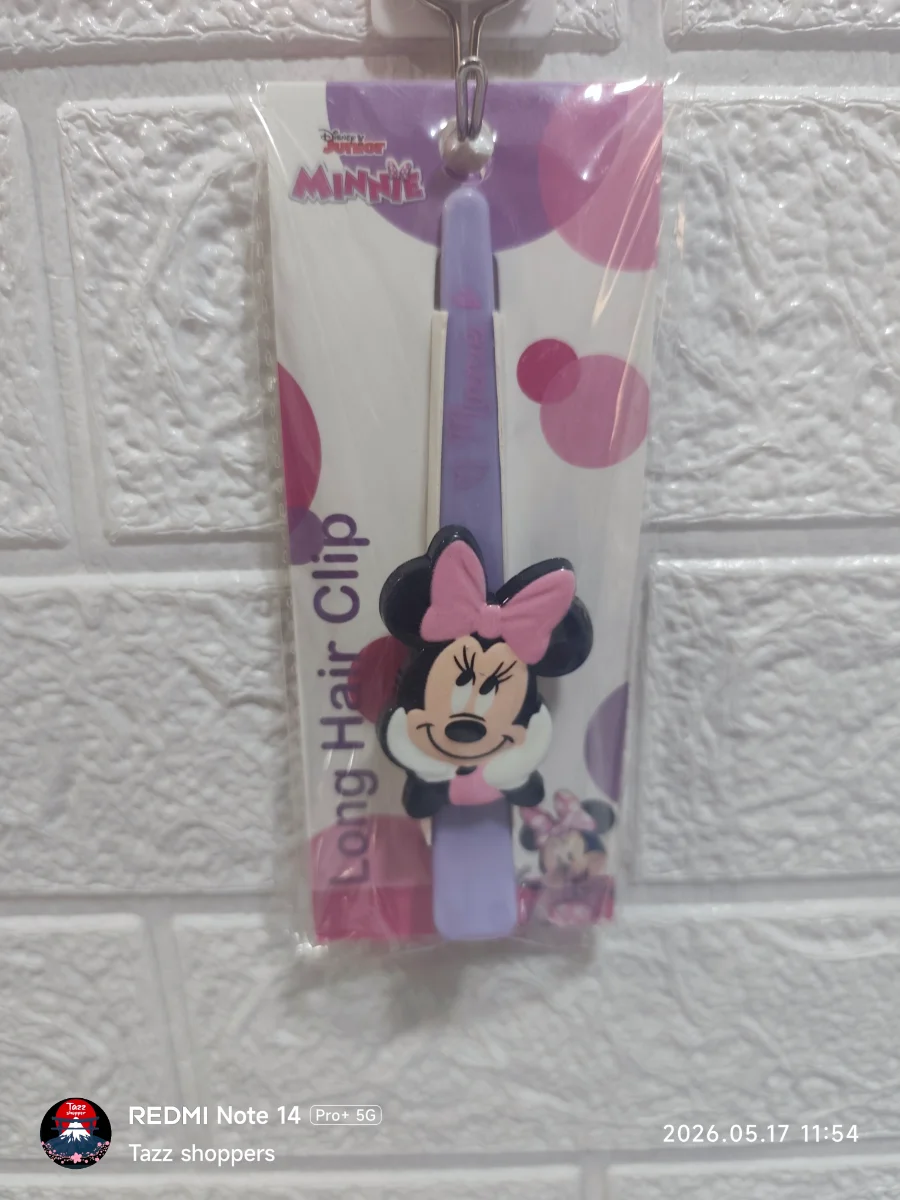 Pinza Larga para el Cabello Disney – Minnie Mouse (Edición Disney Junior)