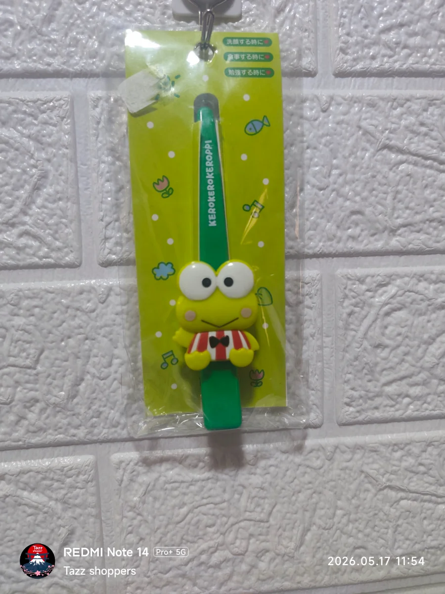 Pinza Larga para el Cabello Sanrio – Keroppi (KeroKeroKeroppi)