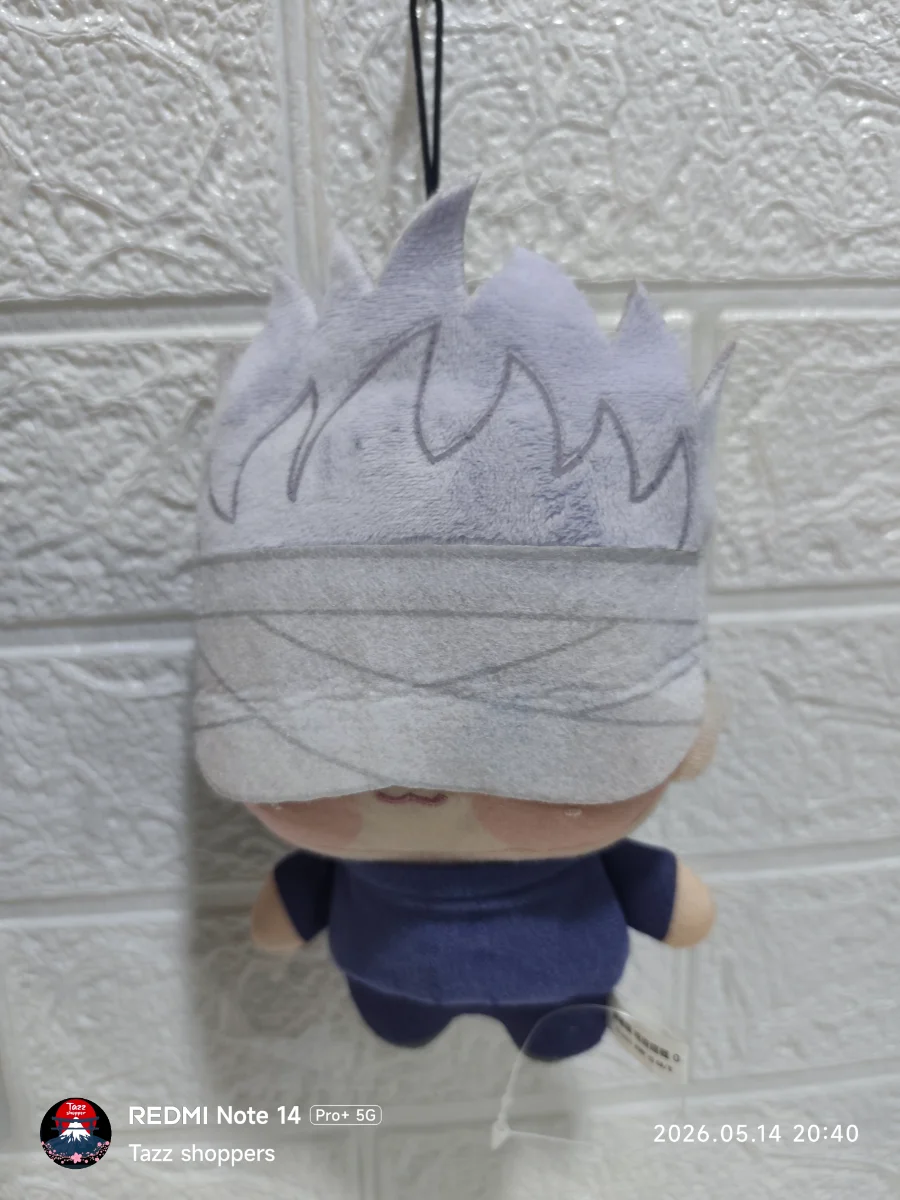 Llavero de Peluche Satoru Gojo (Vendas) - Colección Jujutsu Kaisen 0