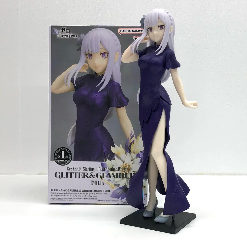 Figura Banpresto Re:Zero - Starting Life in Another World Glitter & Glamours - Emilia (Qipao