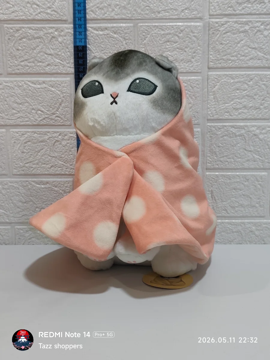 Mofusand Gatito Envuelto en Manta (Edición Especial Fukuya)