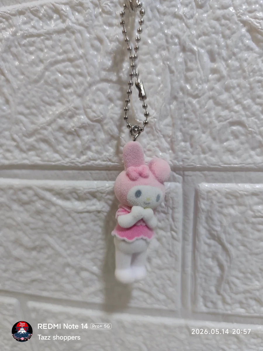 Llavero My Melody Flocado Mini Figura