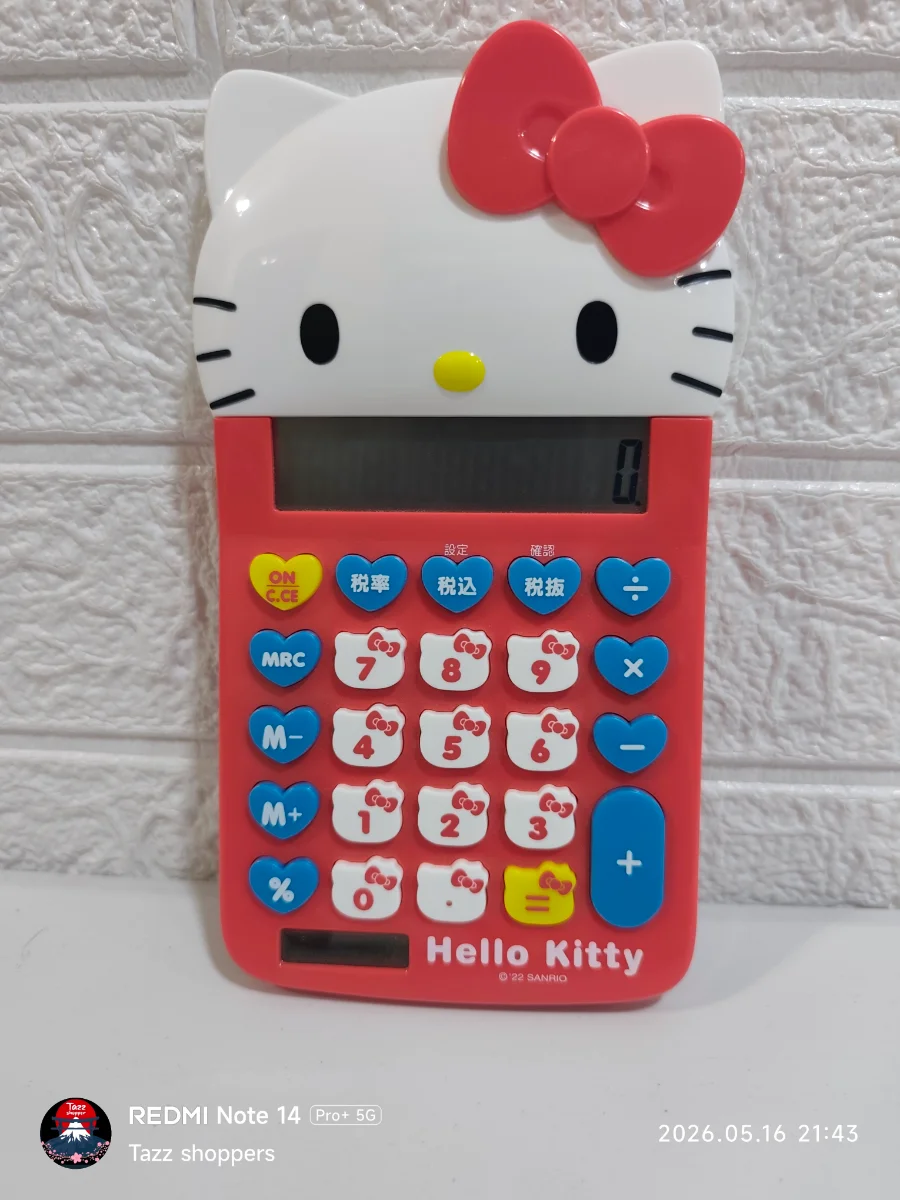 Calculadora de Escritorio Sanrio – Edición Hello Kitty