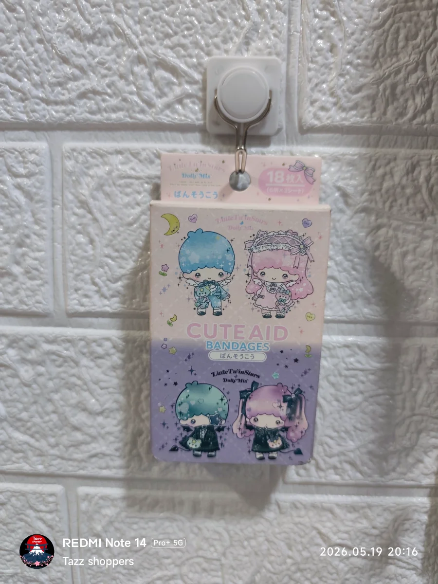 Set de Curitas Estampadas Sanrio – Little Twin Stars "Dolly Mix"