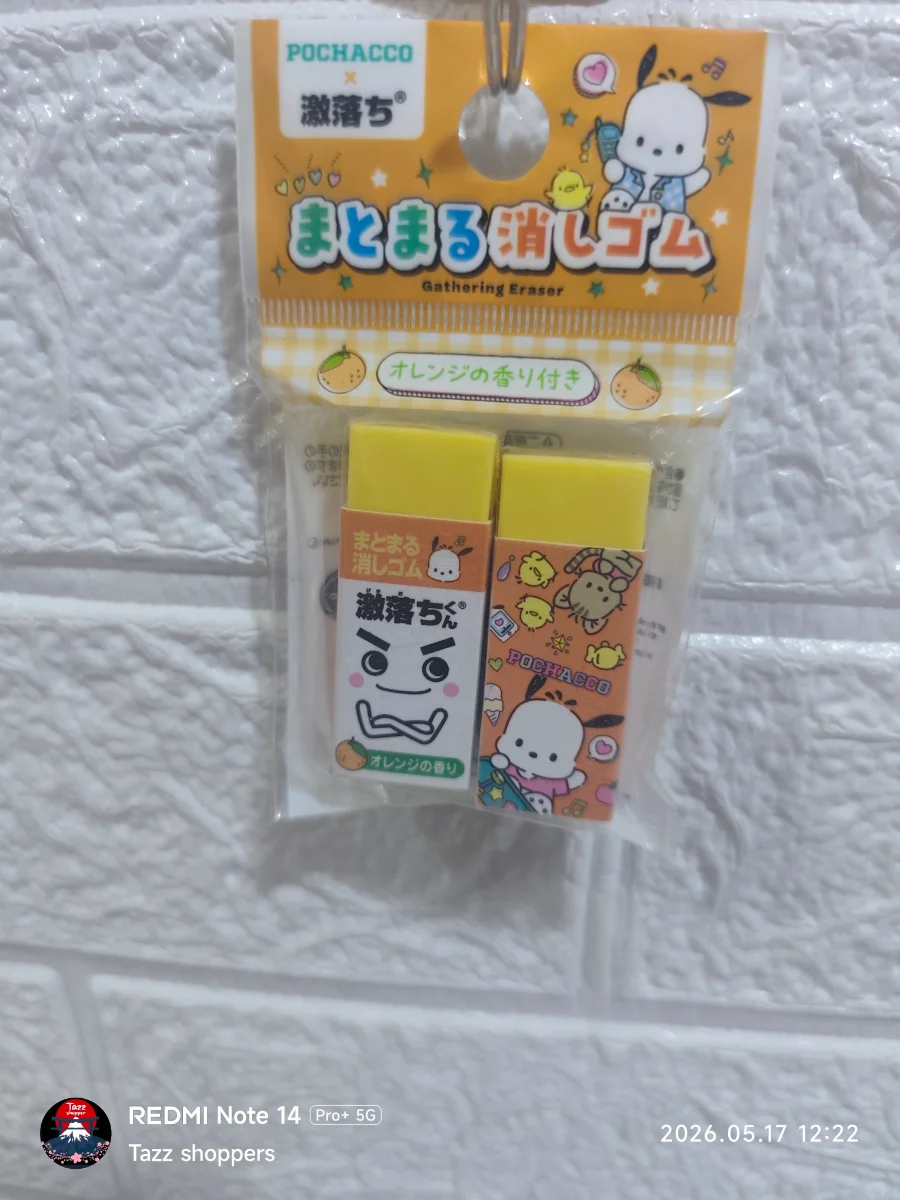 Set de Borradores de Alta Eficiencia Sanrio – Pochacco "Matomaru-kun"