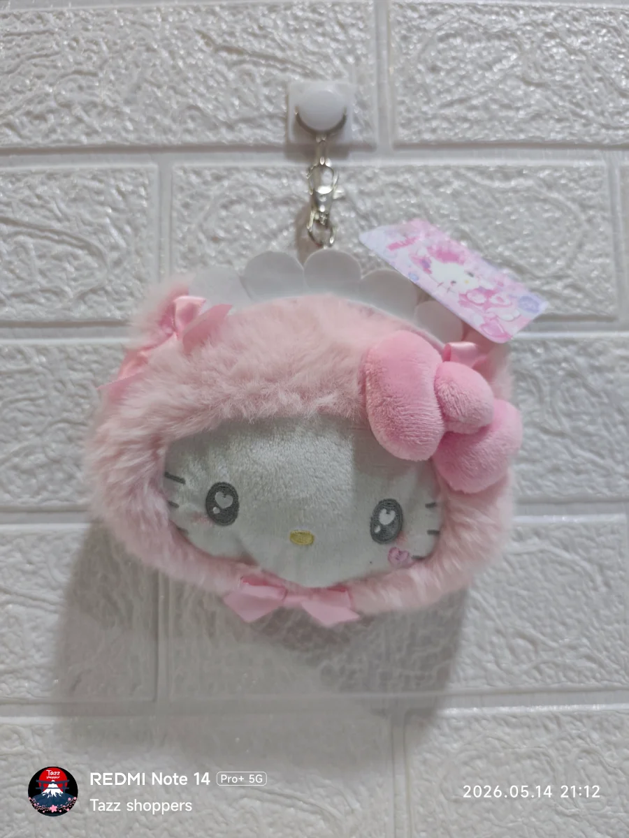 Llavero Monedero Hello Kitty Maid Coquette de Peluche
